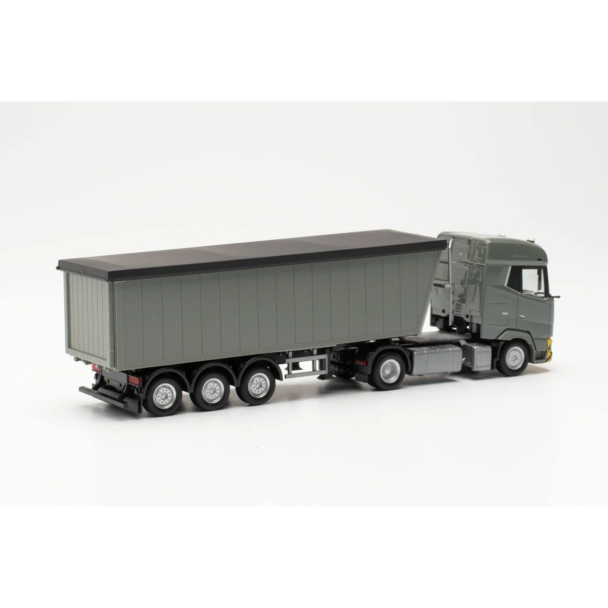 Herpa 316231 DAF XG Tipper Semi-Trailer Truck, Grey - Herpa_316231