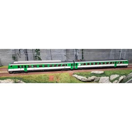 Piko_96435-Piko 96435 Autorail électrique SNCF, Z2 Z 9604, Livré vert, TER Bretagne, digital sonore