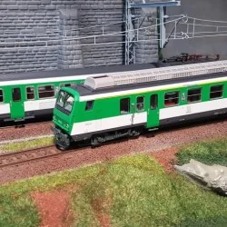 Piko 96434 SNCF electric railcar, Z2 Z 9604, Green livery, TER Bret...
