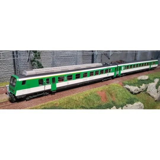 Piko_96434-Piko 96434 SNCF electric railcar, Z2 Z 9604, Green livery, TER Bretagne