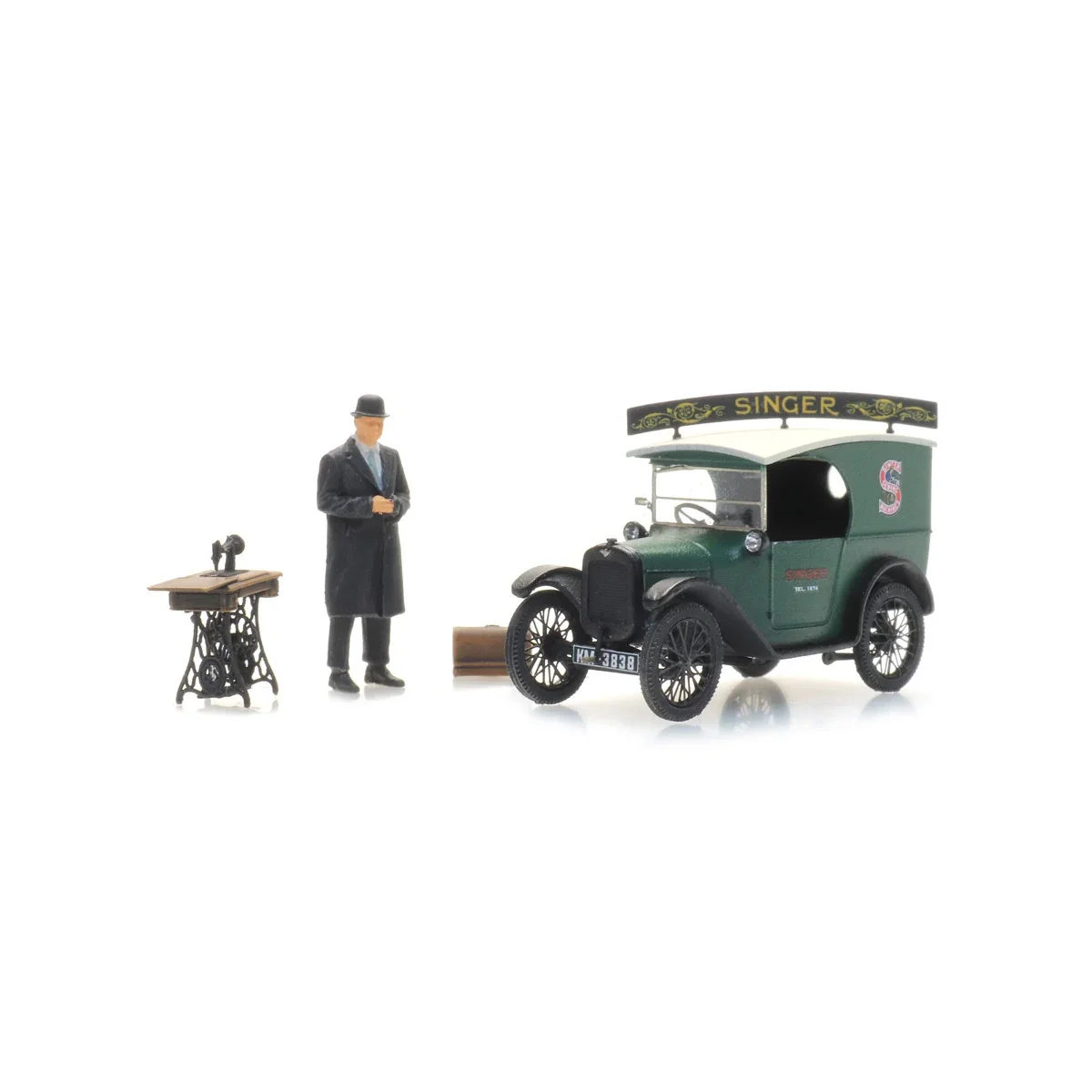 Artitec 387.531 Austin 7 Van "Singer" + seller - Arti_387.531