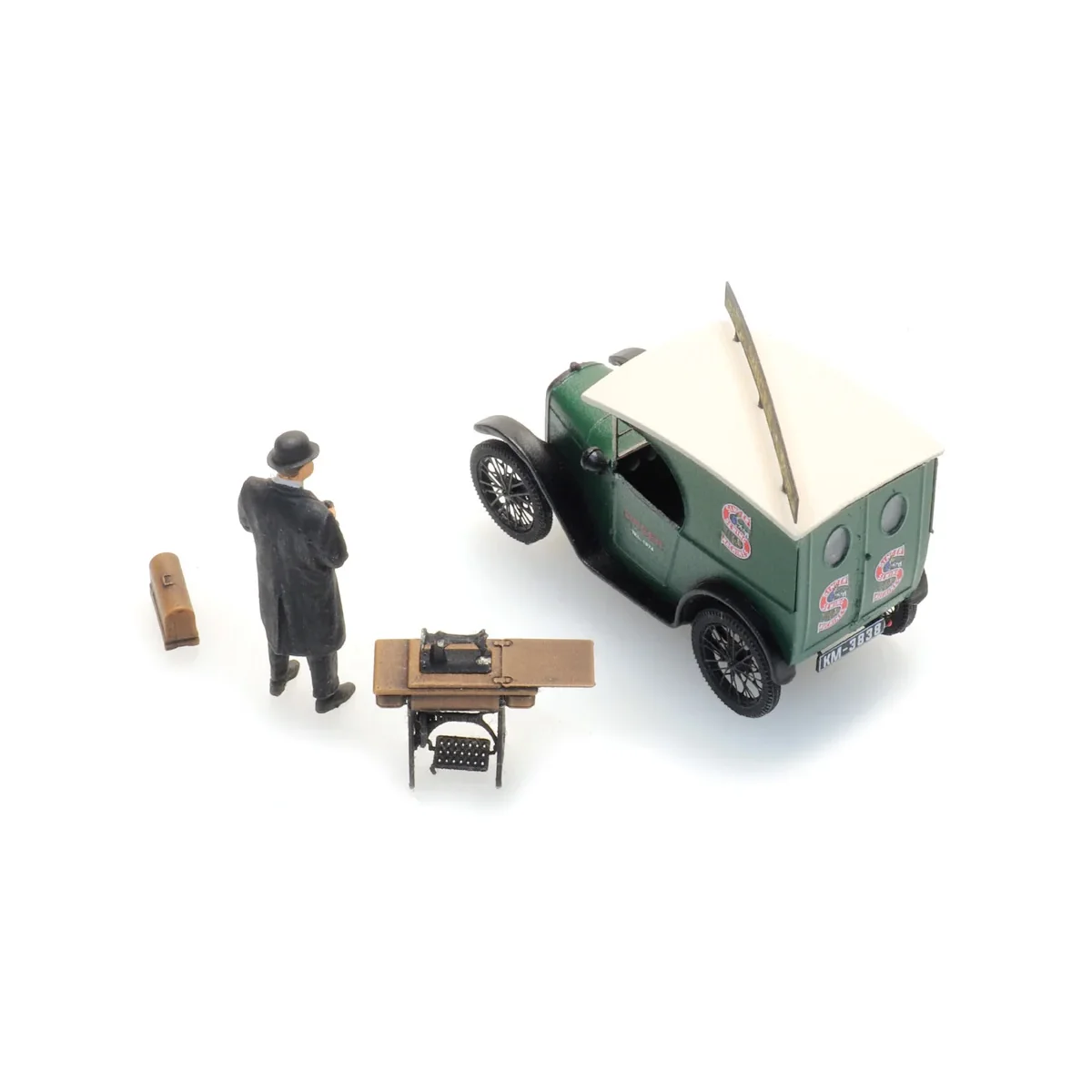 Artitec 387.531 Austin 7 Van "Singer" + seller - Arti_387.531