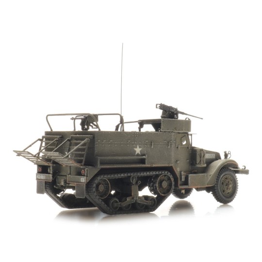 Arti_6870535-Artitec 6870435 Véhicule Halftrack US M2A1 de reconnaissance