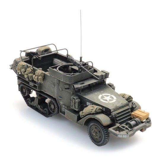 Arti_6870535-Artitec 6870435 Véhicule Halftrack US M2A1 de reconnaissance