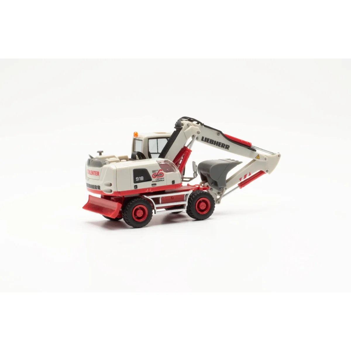 Herpa 316491 Liebherr A 918 Litronic wheeled excavator "Schlenter A...