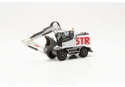 Herpa 316484 Liebherr A 920 Litronic wheeled excavator "STRABAG"