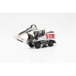 Herpa 316484 Liebherr A 920 Litronic wheeled excavator "STRABAG" - ...