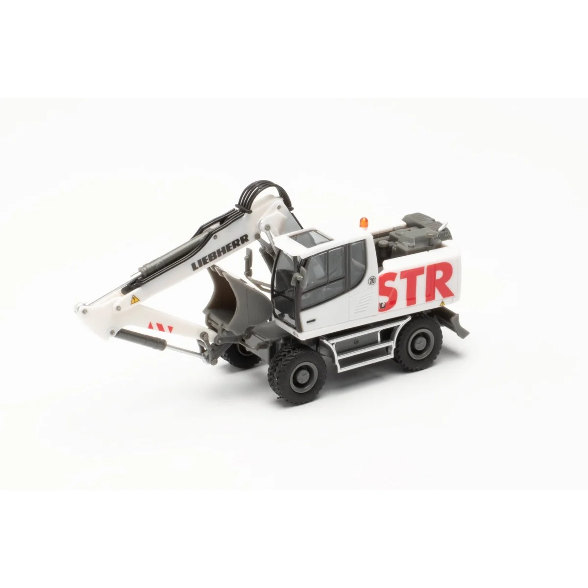 Herpa 316484 Liebherr A 920 Litronic wheeled excavator "STRABAG" - ...