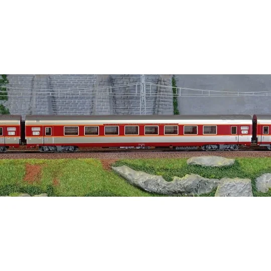 LS Models 40083DC Set de 3 voitures Grand Confort Capitole A8tu + A8u + Vru, livré origine, Sud-Ouest, éclairées Ls models Lsm_4 Lsm_40083DC-LS Models 40083DC Set de 3 voitures Grand Confort Capitole A8tu + A8u + Vru, livré origine, Sud-Ouest, éclairées