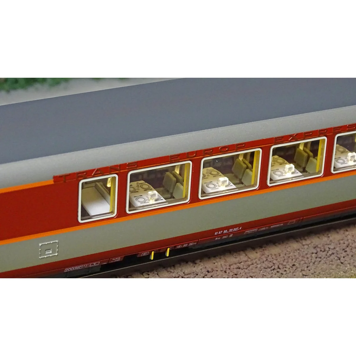 LS Models 40083DC Set de 3 voitures Grand Confort Capitole A8tu + A8u + Vru, livré origine, Sud-Ouest, éclairées Ls models Lsm_4