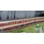 Lsm_40084DC-LS Models 40084DC Set de 3 voitures Grand Confort Etendard A3rtux + A8tu + A8u, livré origine, Sud-Ouest, éclairées
