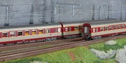 LS Models 40084DC Set de 3 voitures Grand Confort Etendard A3rtux + A8tu + A8u, livré origine, Sud-Ouest, éclairées Ls models Ls