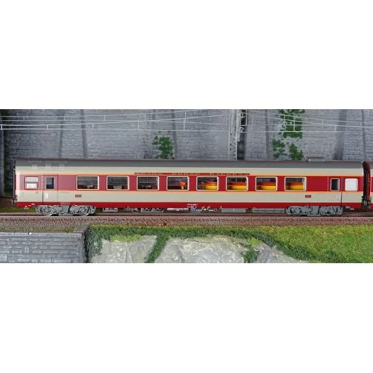 Lsm_40084DC-LS Models 40084DC Set de 3 voitures Grand Confort Etendard A3rtux + A8tu + A8u, livré origine, Sud-Ouest, éclairées