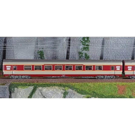 Lsm_40085DC-LS Models 40085DC Set de 3 voitures Grand Confort Etendard A8tu + A8u + Vru, livré origine, Sud-Ouest, éclairées