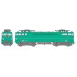 MB-202.S-Ree Modeles MB202.S BB 9216 electric locomotive, Green, with skirts, AVIGNON, sound, motorized pantographs