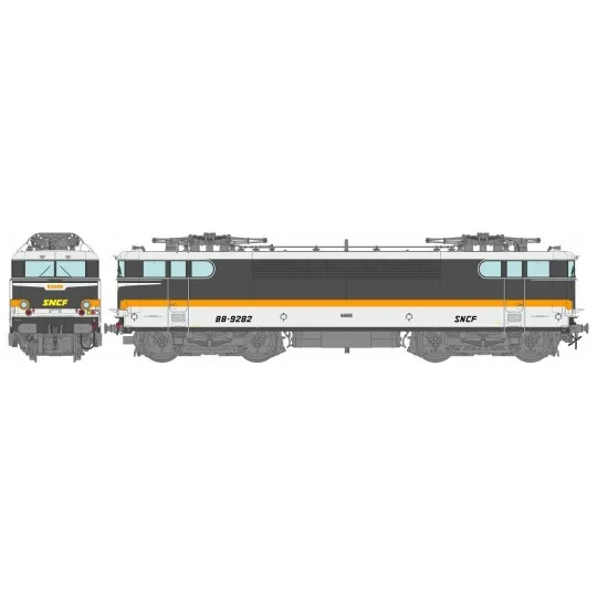 MB-205.S-Ree Modeles MB205.S BB 9282 electric locomotive, modern Corail, PARIS SO, sound, motorized pantographs