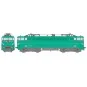 MB-206.S-Ree Modeles MB206.S BB 16020 electric locomotive, green, with skirts, LA CHAPELLE, sound, motorized pantographs