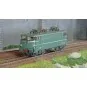 MB-206-Ree Modeles MB206 BB 16020 Electric Locomotive, Green, with skirts, LA CHAPELLE