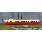 MB-227-Ree Modeles MB227 Autorail X 2902 version origine, 1ère classe, Rouge et Crème, NANCY, SNCF