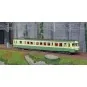 MB-228.S-Ree Modeles MB228.S Autorail X 2899 version origine, 1ère classe, Vert et Jaune, RENNES, SNCF, digital sonore