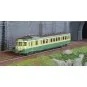 MB-228-Ree Modeles MB228 Autorail X 2899 version origine, 1ère classe, Vert et Jaune, RENNES, SNCF