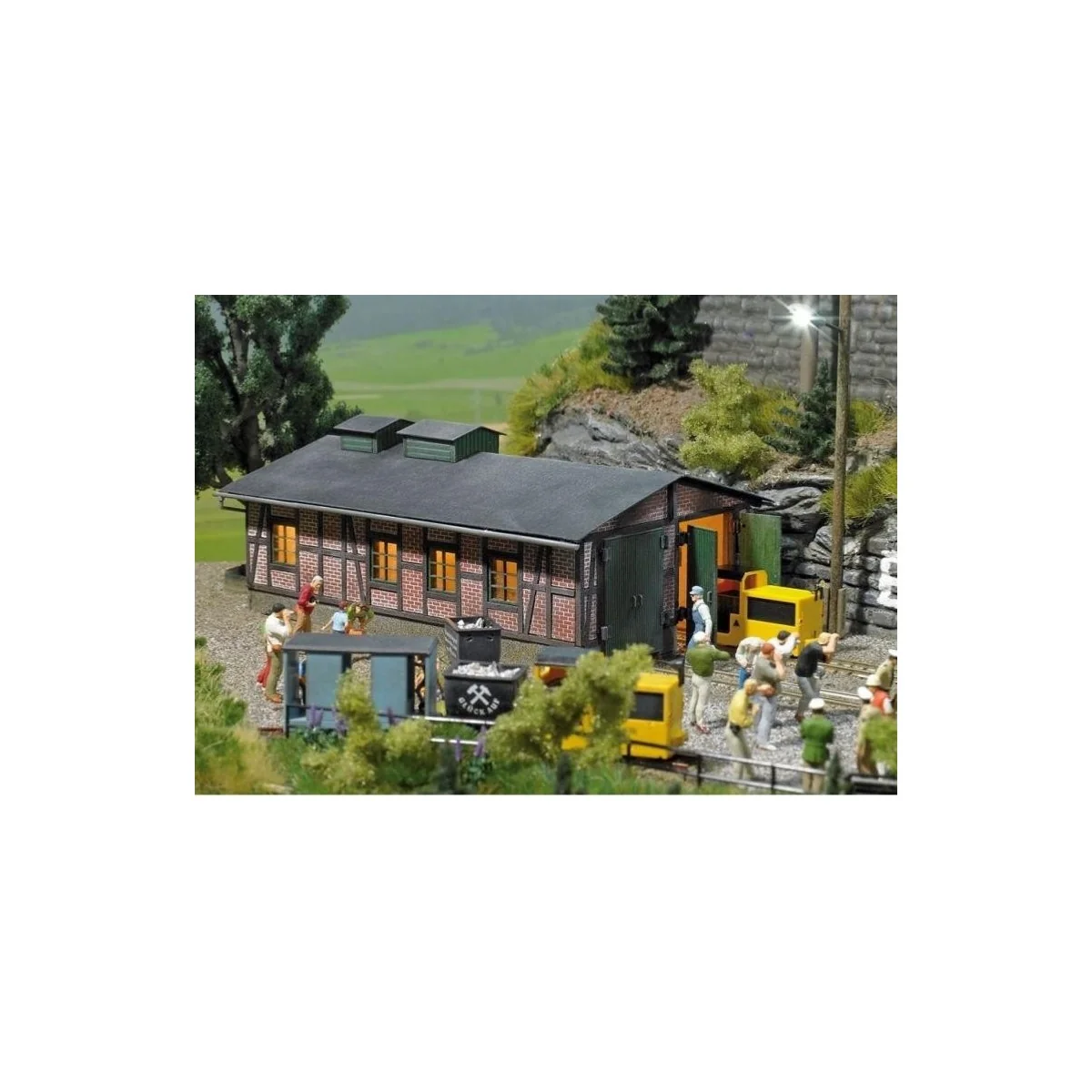 Busch 1475 Remise pour chemin de fer minier Busch Busch_1475 - 1
