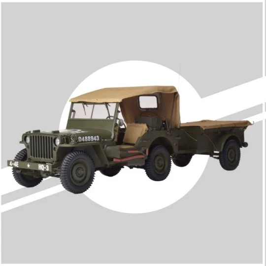 IXC.JPW.FK-Jeep Willys and accessories 1/8 - IXO