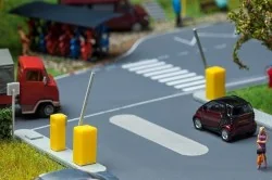 Faller 180942 Model Kit, Parking Barriers - Faller - Faller_180942