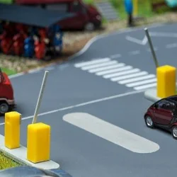 Faller 180942 Model Kit, Parking Barriers - Faller - Faller_180942