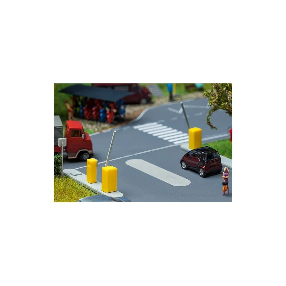 Faller 180942 Model Kit, Parking Barriers - Faller - Faller_180942