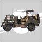 IXC.JPW.FK-Jeep Willys et accessoires 1/8 - IXO