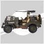 Jeep Willys et accessoires 1/8 - IXO IXO Models IXC.JPW.FK - 9 IXC.JPW.FK-Jeep Willys et accessoires 1/8 - IXO - IXC.JPW.FK