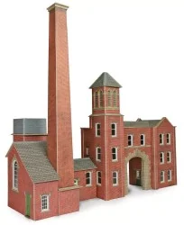 Metcalfe PO284 Maquette, Chaufferie et entrée d'usine Metcalfe MET-PO284 - 1