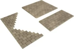 Metcalfe M0060 Maquette, Dalles de pavage en pierres individuelles Metcalfe MET-M0060 - 1