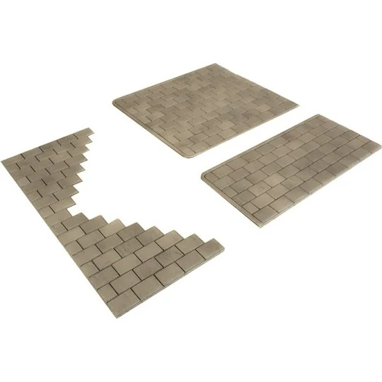 MET-M0060-Metcalfe M0060 Model Kit, Individual Stone Paving Slabs