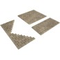 MET-M0060-Metcalfe M0060 Model Kit, Individual Stone Paving Slabs