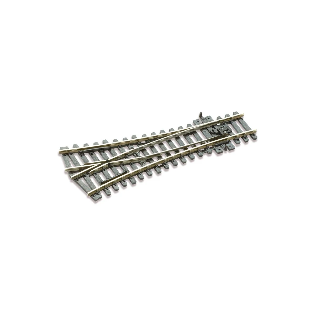 Peco SLU97 Aiguillage symétrique Y unifrog 148mm 24° R 610mm Streamline code 100 Peco Peco_SL-U97 - 1