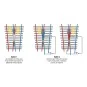 Peco SLU97 Aiguillage symétrique Y unifrog 148mm 24° R 610mm Streamline code 100 Peco Peco_SL-U97 - 5 Peco_SL-U97-Peco SLU97 Aiguillage symétrique Y unifrog 148mm 24° R 610mm Streamline code 100