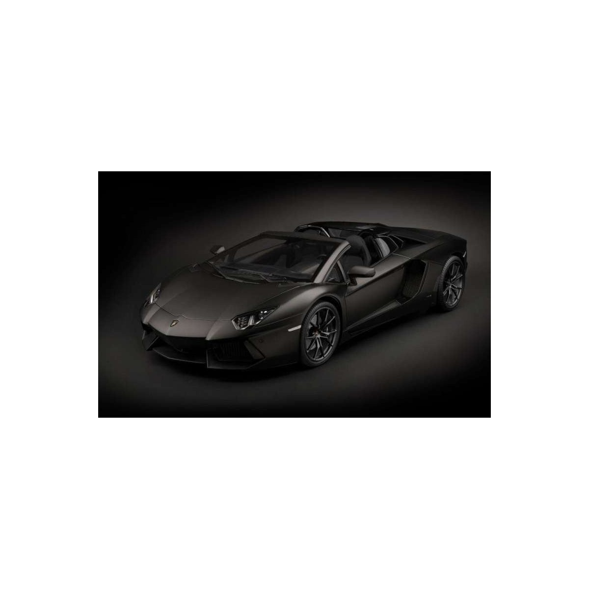 Pocher HK121 Lamborghini Aventador LP 700-4 Roadster Nero Nemesis M...