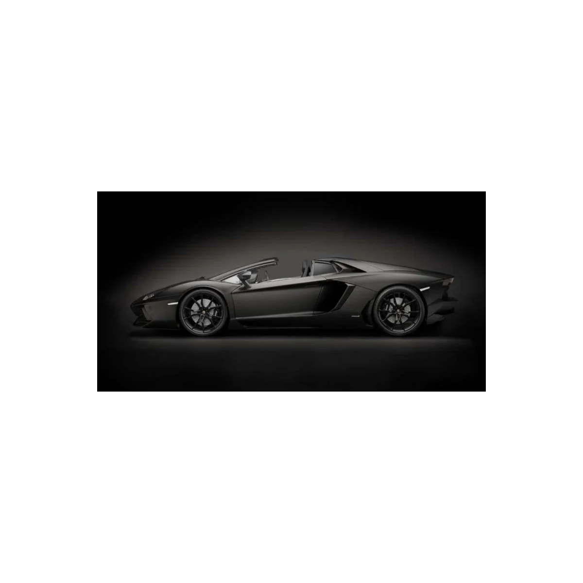 Pocher HK121 Lamborghini Aventador LP 700-4 Roadster Nero Nemesis M...