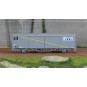 Lsm_30672-LS Models 30672 EVS Wagon, HS, SNCF, grey, yellow stripe, flat sides