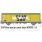 LS Models 30679 EVS Wagon, Hbis, SNCF, yellow/grey flat sides, METR... Lsm_30679-LS Models 30679 EVS Wagon, Hbis, SNCF, yellow/grey flat sides, METROPOL