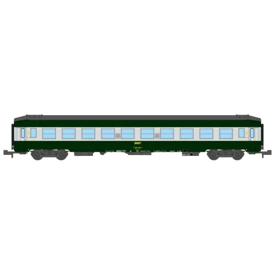 NW-188-REE Modeles NW188 Voiture Couchette UIC B9c9x, toit haut, Livrée 160, toit gris