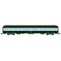 NW-188-REE Modeles NW188 Voiture Couchette UIC B9c9x, toit haut, Livrée 160, toit gris
