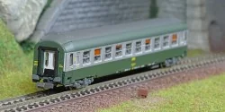REE Modeles NW188 UIC B9c9x Sleeping Car, High Roof, Livery 160, Gr...