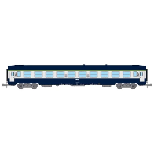 NW-190-REE Modeles NW190 Voiture Couchette UIC B9c9x, toit bas, Livrée TEN, Logo encadré