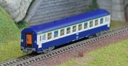 REE Modeles NW190 UIC B9c9x Sleeping Car, Low Roof, TEN Livery, Fra...