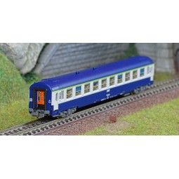 REE Modeles NW190 UIC B9c9x Sleeping Car, Low Roof, TEN Livery, Fra...