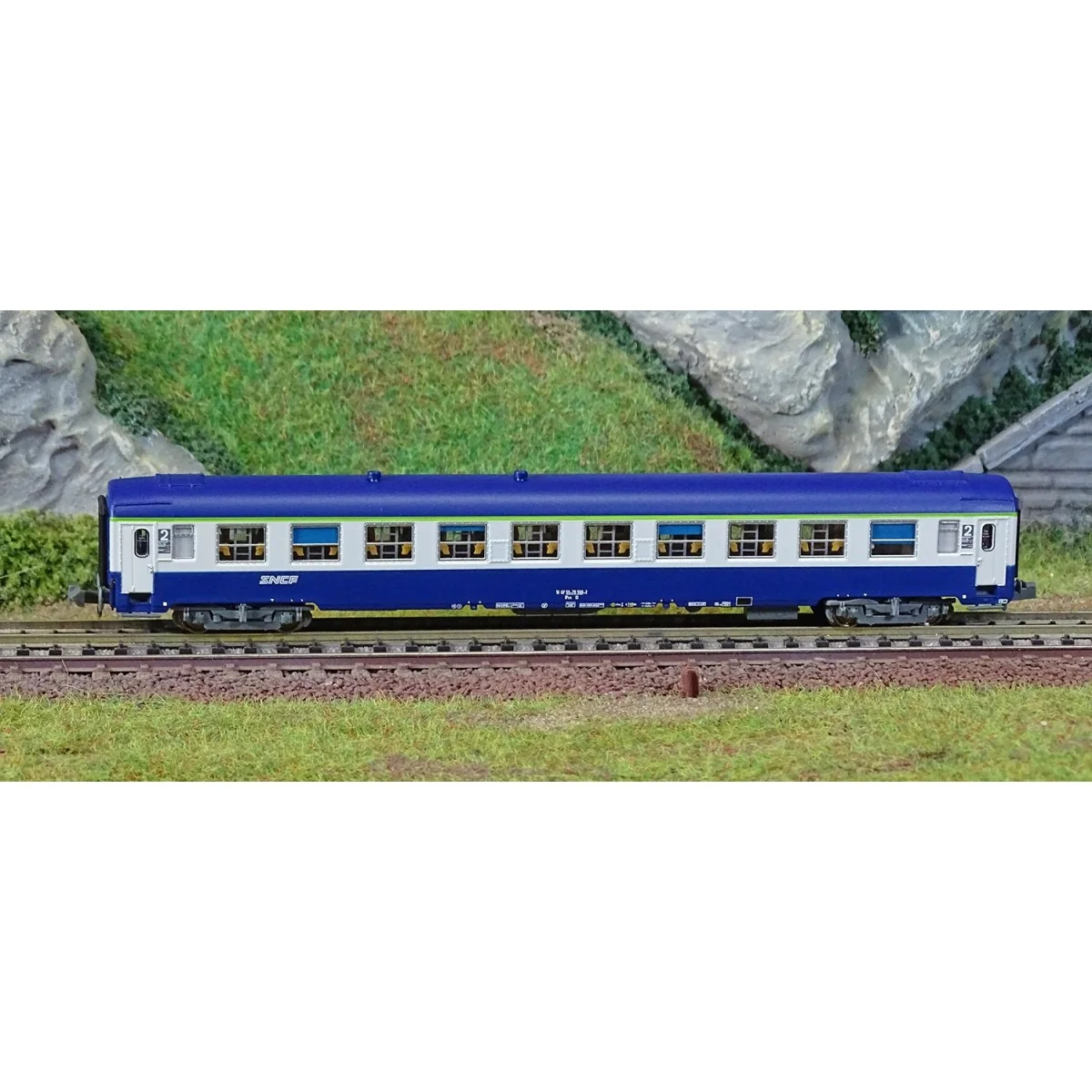 REE Modeles NW194 UIC B9c9x Sleeping Car, Low Roof, TEN Livery, Noo...