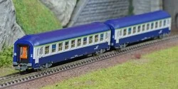 REE Modeles NW195 Set of 2 UIC B9c9x Sleeping Cars, High Roof, TEN ...